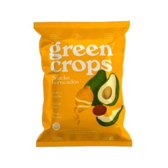 Green Crops Snack Palta y limon 45gr