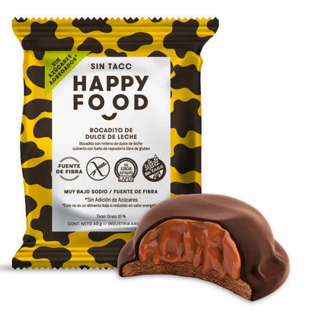 Happy Foods Bocadito de Ddl sin Azucar 40gr