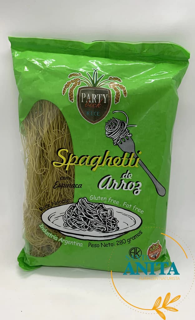 Party Beck Fideos de Arroz Espinaca