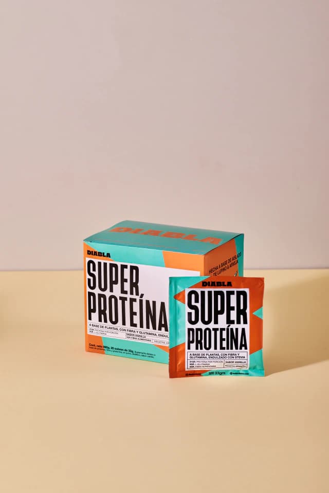 Diabla Super Proteina Vainilla 600gr