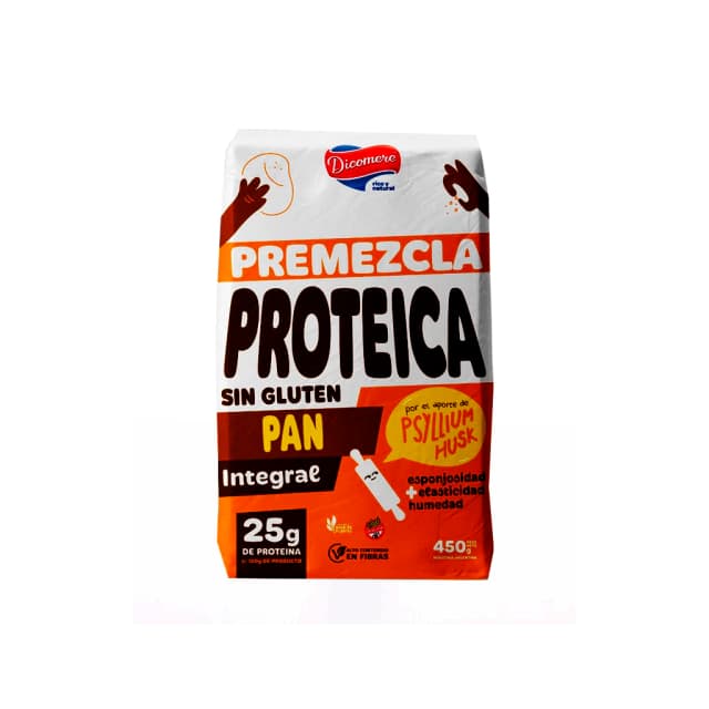 Dicomere Premezcla para Pan Integral Proteica 450gr