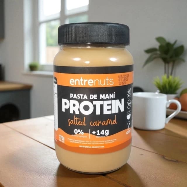 Entrenuts Pasta de Mani Protein Salted Caramel 370gr