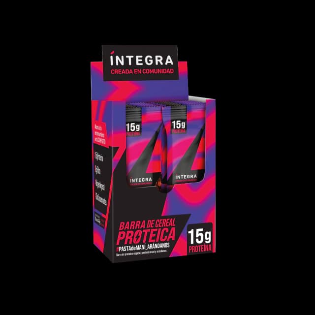 INTEGRA Barrita Proteica Mani Arandanos 43gr