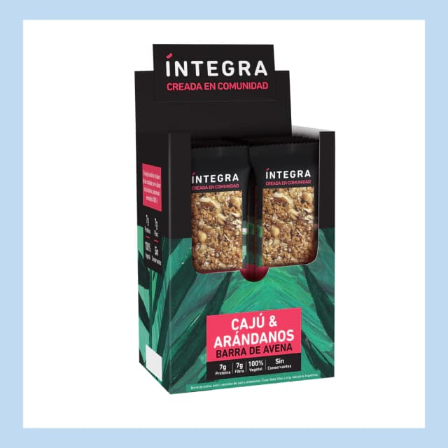 INTEGRA Barrita Caju Arandanos 41gr