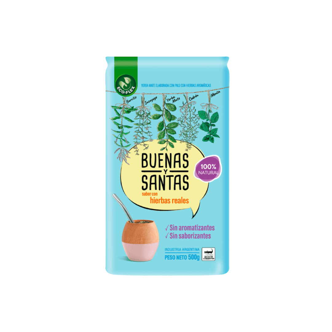 BUENAS Y SANTAS Yerba 500gr