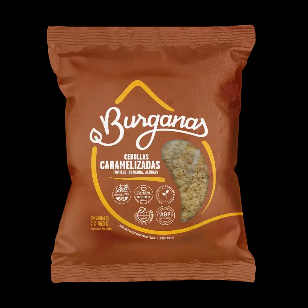 Burganas Medallones de Cebollas Caramelizadas x 460g