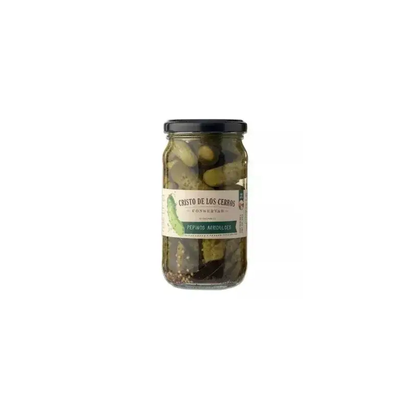 Cristo de los Cerros Pepinos Agridulces 300gr