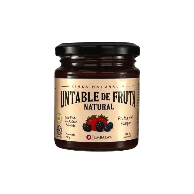 Jumbalay Untable de Fruta Natural Frutos del Bosque 190gr
