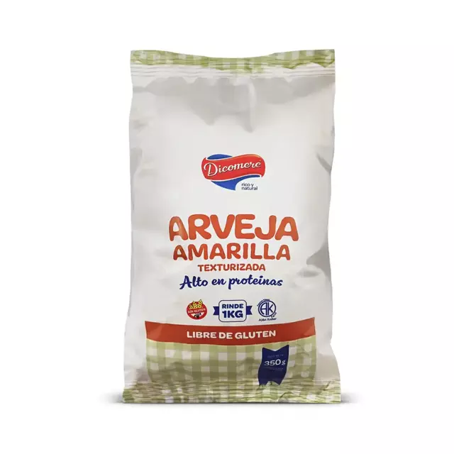 Dicomere Arveja Amarilla Texturizada 350gr
