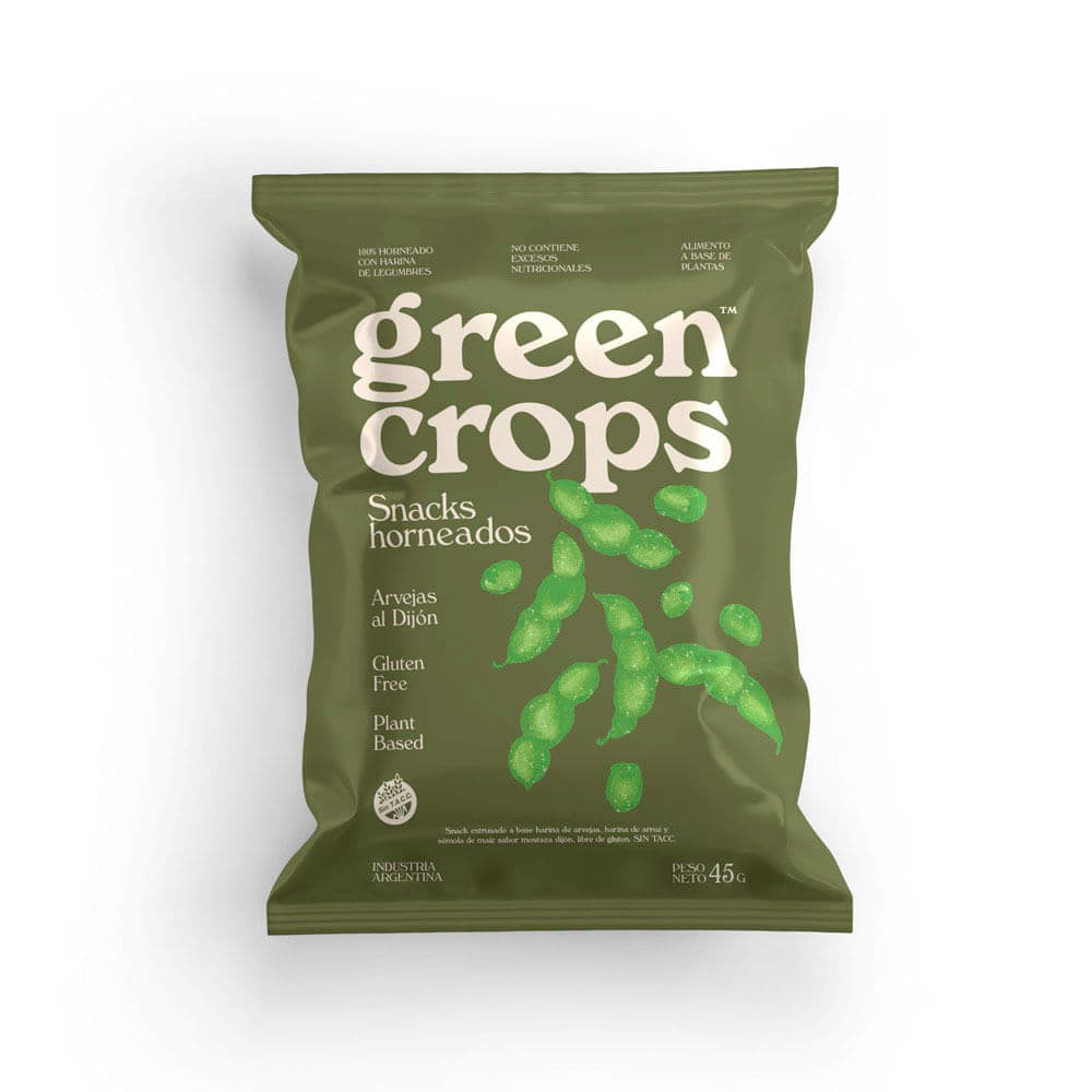 Green Crops Snack Arvejas al dijon 45gr
