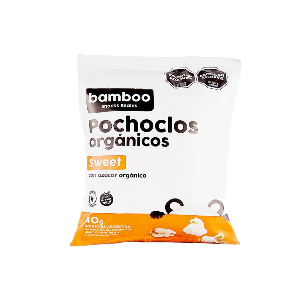 Bamboo Pochoclos Organicos Azucar org 40gr