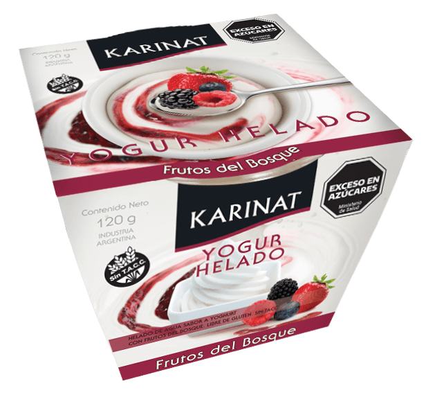 Karinat Yogurth Helado Frutos del Bosque x 120g
