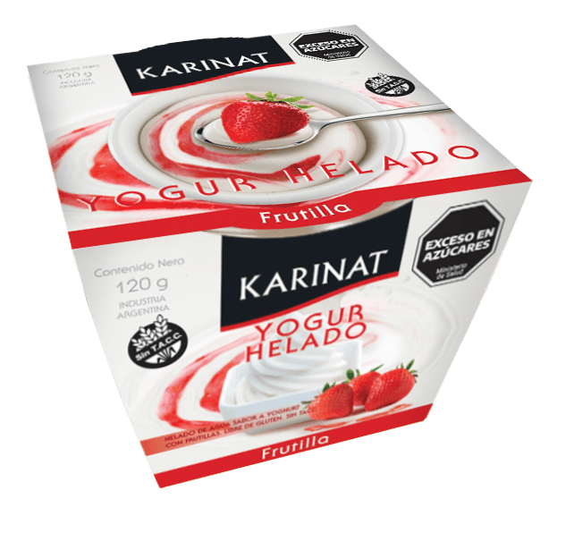 Karinat Yogurth Helado Frutilla x 120g